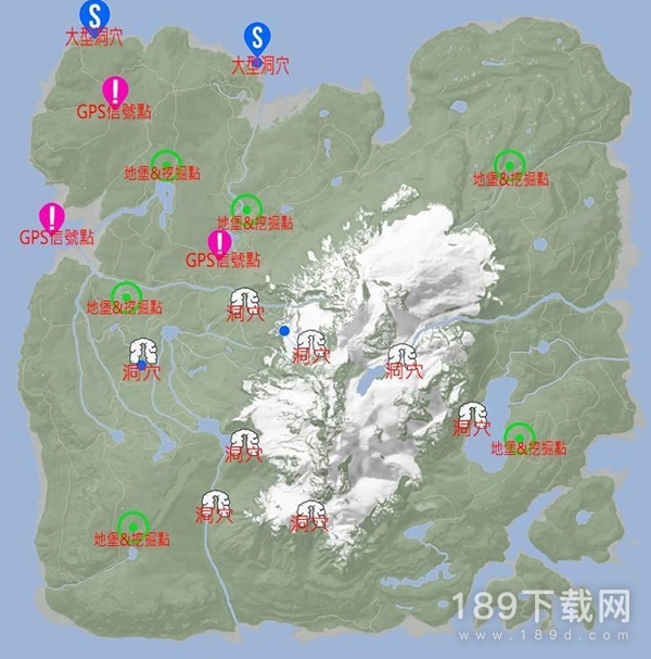 森林之子各武器物品大地图点位汇总 森林之子各武器物品大地图点位详情
