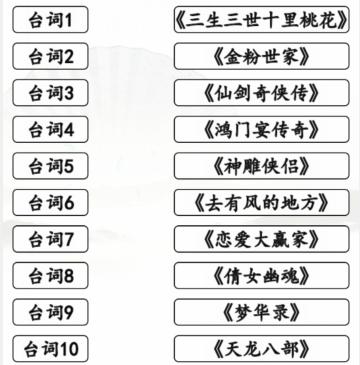 汉字找茬王神仙姐姐剧怎么通关 汉字找茬王神仙姐姐剧通关方法