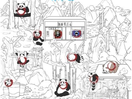 汉字找茬王找出12只熊猫怎么做 汉字找茬王找出12只熊猫方法